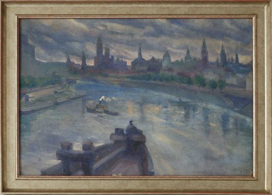 Ширяев Георгий Александрович. На Москве-реке